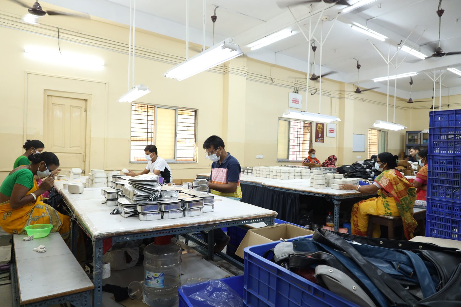 Leather goods production at Ahmed Tannery